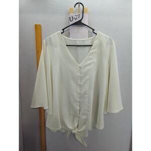 No Tag- women's dressy blouse, size L
